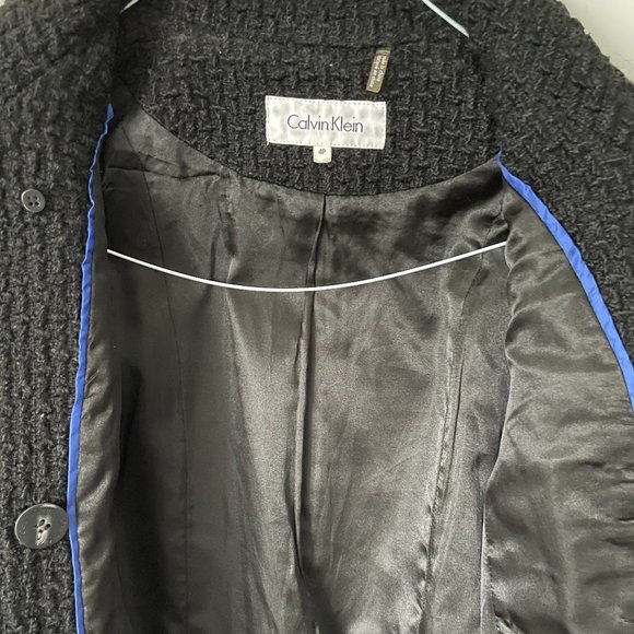 Calvin Klein Women's Wool Coat. Size S - Picture 3 of 3
